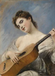 La guitarrista